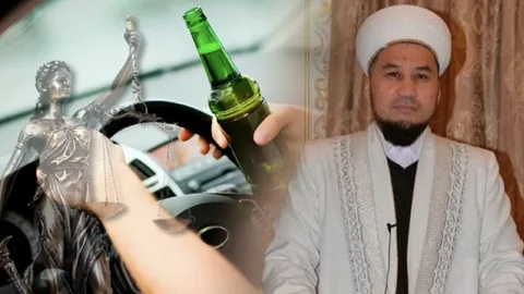 Мас имам полицейлерге "секіріп" басына пәлені өзі тілеп алған