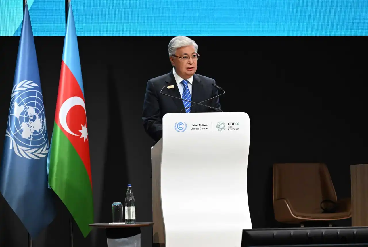 "Әлемдегі ең үлкен көлді құтқару – баршаға ортақ" деді Президент Тоқаев Бакуде өткен саммитте