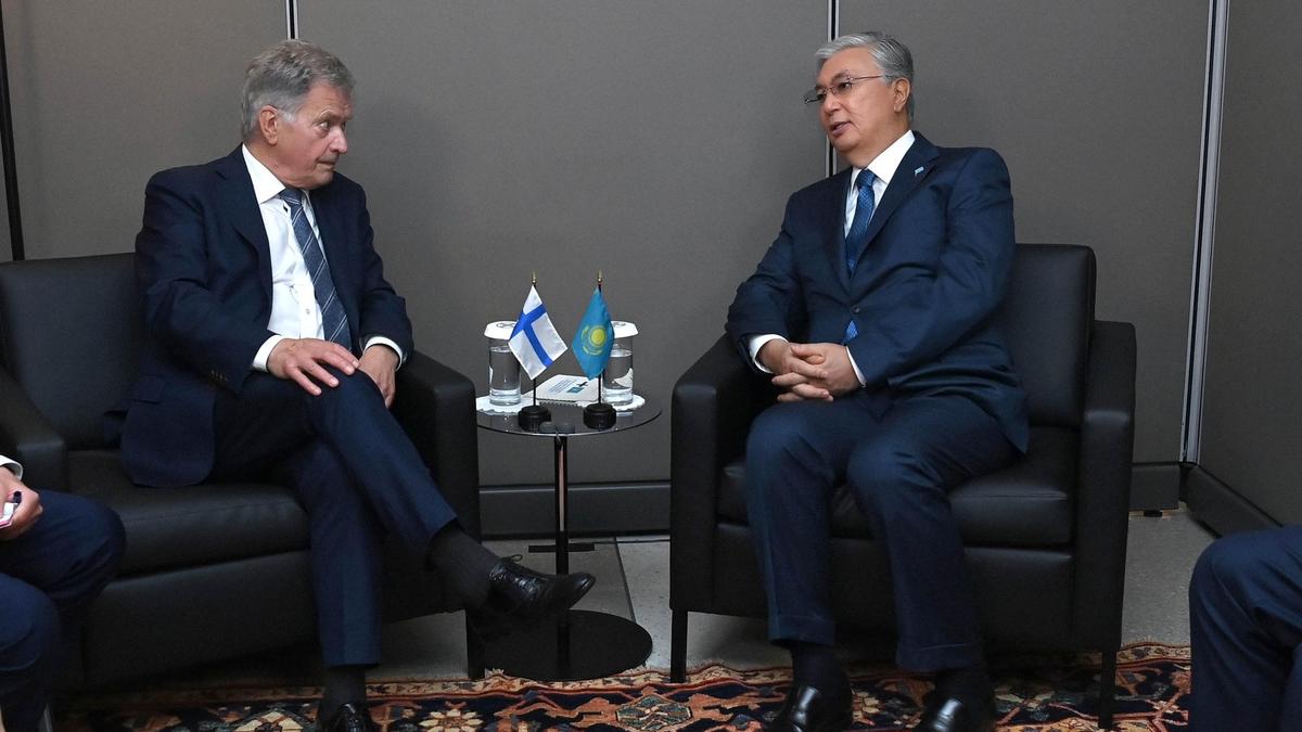 Президент Тоқаев Финляндия президентімен кездесті