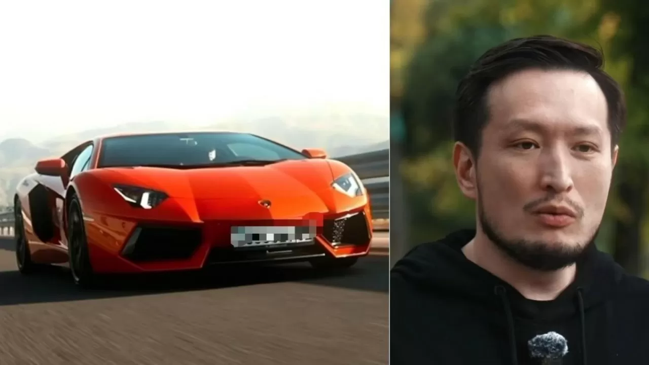 Блогер Әлібековтің Lamborghini көлігінің жүргізушісі сотталды
