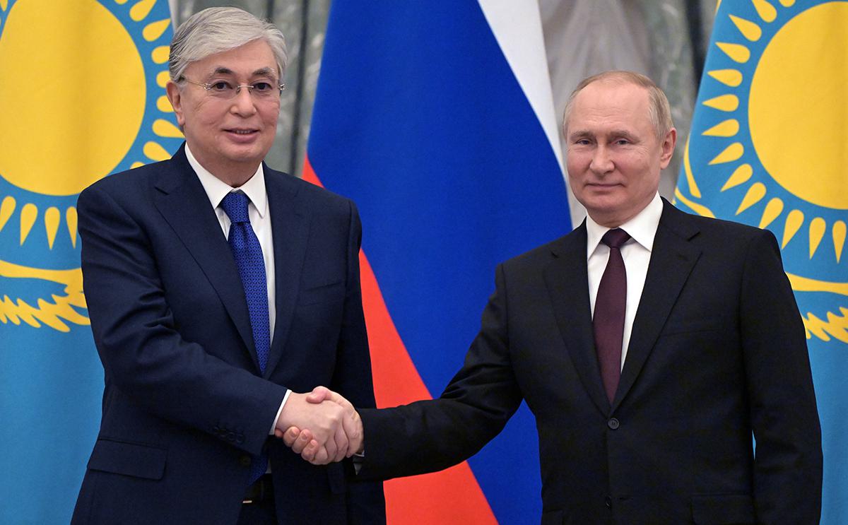 Мемлекет басшысы Путинге құттықтау жеделхатын жолдады