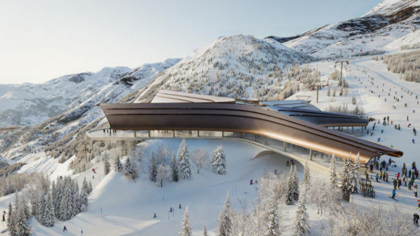 Almaty SuperSki: жобалаудан құрылысқа дейін