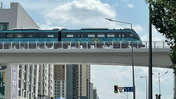 Астанадағы LRT-ға ресми түрде «Tarlan Astana» атауы берілді
