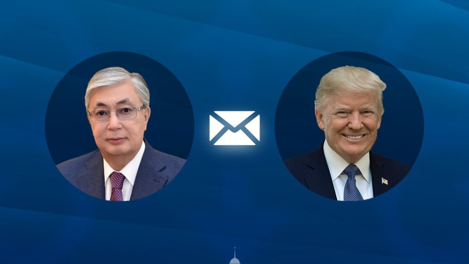 Мемлекет басшысы Дональд Трампқа жеделхат жолдады