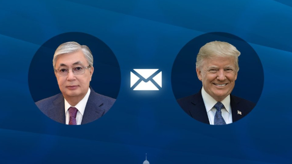 Мемлекет басшысы Дональд Трампқа жеделхат жолдады
