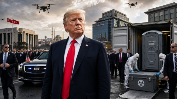 "Дәретханасын арқалап келген": Дональд Трамптың Түркияға сапары жұртты күлкіге батырды 