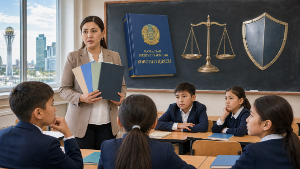 Мектепке тағы үш міндетті курс кіреді: Балаға білім бере ме, әлде ұран жаттата ма?
