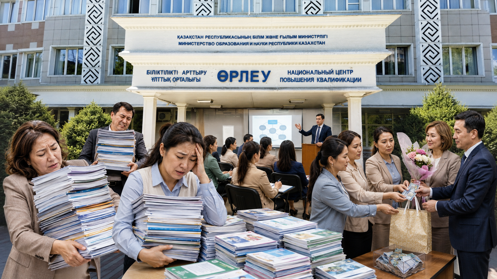 Ардагер ұстаз "Өрлеудің" ішіндегі сауда-саттық пен басқа да масқара жағдайларды жайып салды 
