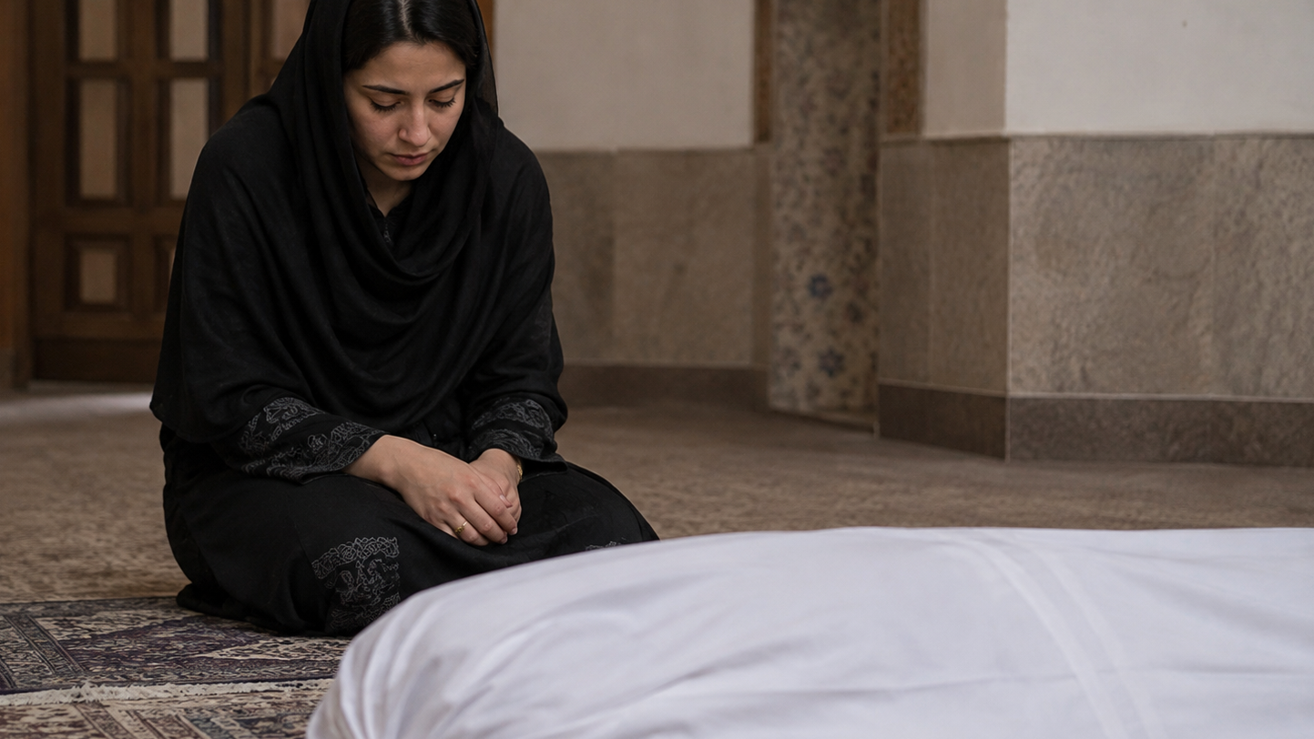 "Кешірмеймін!": Енесінің мәйітін кебіндеген келіннің әрекеті желіде қызу талқыға түсті